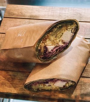 Wrap  at Kombu Vegan in Bilbao