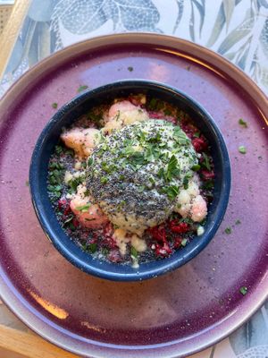 Lunch Baked Rise with Cauliflower  at Fuori Luogo in Milan