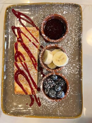 Oat Banana Pancakes  at Fuori Luogo in Milan