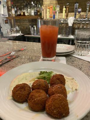 Food at San Chez Bistro in Grand Rapids