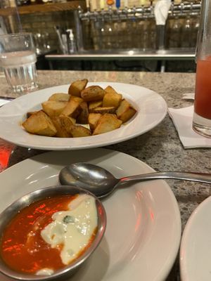 Papas  at San Chez Bistro in Grand Rapids