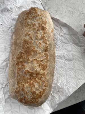 A large Vegan Burrito with Ground Soy as protein   at Fresh Burrito in Guelph