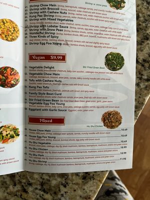 There are more vegetable dishes besides these.   at Formosa Restaurant in Logan