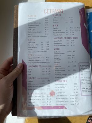 Drinks  at Café Naiv in Innsbruck