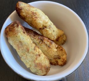 Handmade hash browns   at Café Naiv in Innsbruck