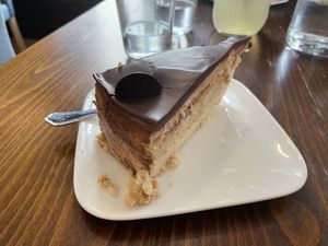 Chestnut-cream cake   at Café Naiv in Innsbruck