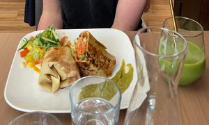 Frühstückburrito at Café Naiv in Innsbruck