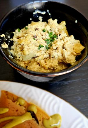 tofu scramble at Café Naiv in Innsbruck
