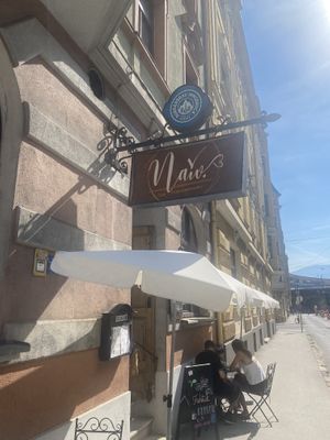 The place  at Café Naiv in Innsbruck