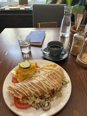 Omelette   at Café Naiv in Innsbruck