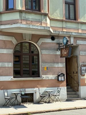 Outside   at Café Naiv in Innsbruck