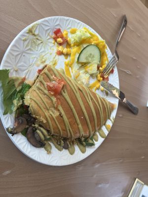 Omelette   at Café Naiv in Innsbruck