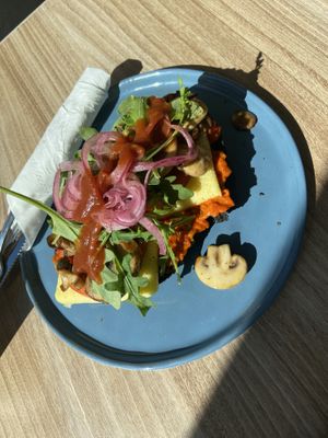 Breakfast toast   at Feast & Fallow in Vancouver