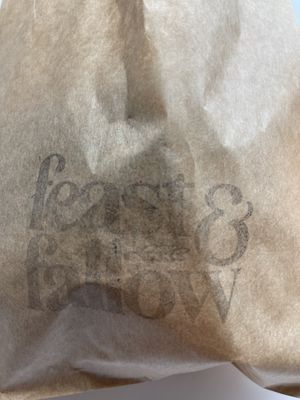 Logo  at Feast & Fallow in Vancouver