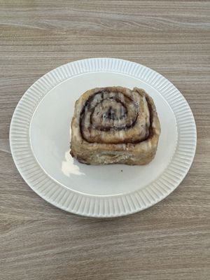 Cinnamon bun   at Feast & Fallow in Vancouver