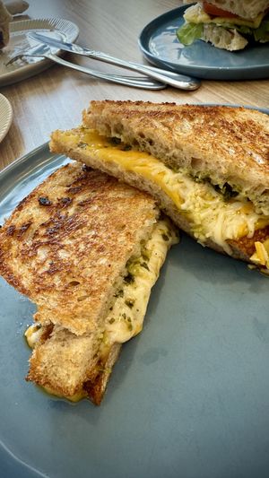 Cheese Sando!  at Feast & Fallow in Vancouver