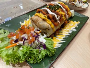 airfried Chimichanga at Sala - Starling Mall in Petaling Jaya
