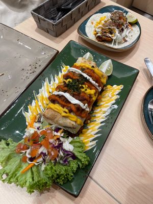 airfried Chimichanga at Sala - Starling Mall in Petaling Jaya