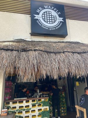  at Mr. Waffle in Playa Del Carmen