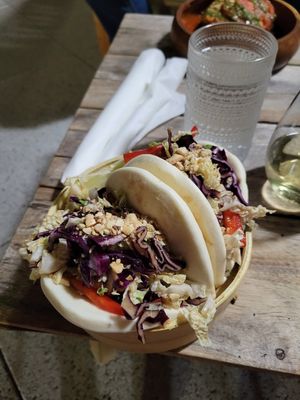 Bao buns at VE by Subculture in West Palm Beach