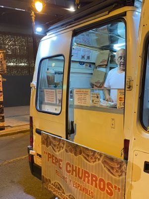 Foodtruck  at Pepe Churros - Maybe closed in Recoleta