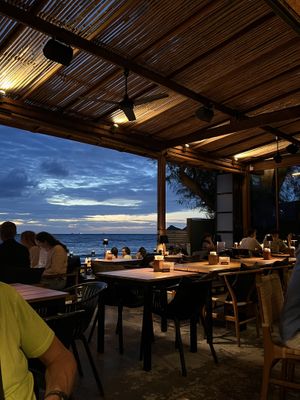   at Charcoal Bay Wine & Grill in Koh Tao