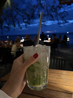mojito ginger spiced  at Charcoal Bay Wine & Grill in Koh Tao
