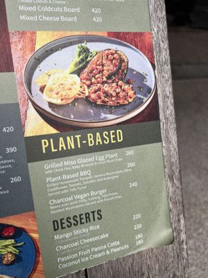 menu  at Charcoal Bay Wine & Grill in Koh Tao