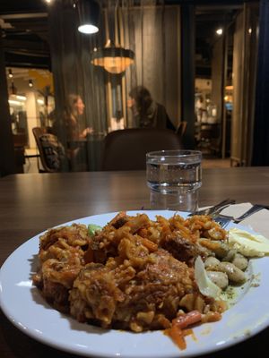 Lasagna  at Myöhä  in Helsinki