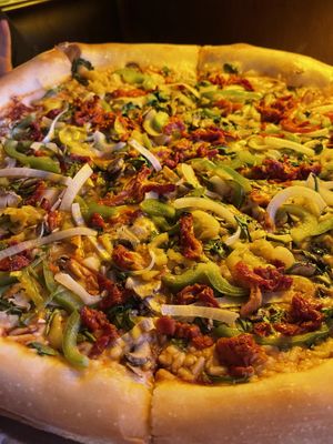   at Satchel's Pizza in Gainesville