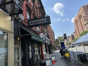 store front  at Zucker's Bagels & Smoked Fish in New York City