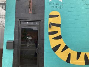 Entrance  at Amba in Cleveland