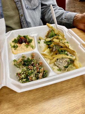 Falafel Platter  at Falafel King in Gainesville