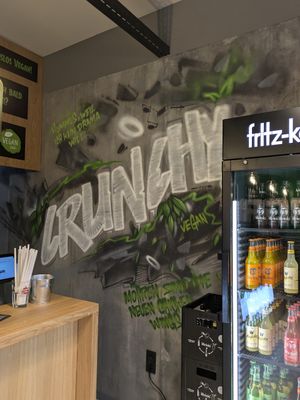 Tolle Graffitis at Crunchy Kebab in Kassel