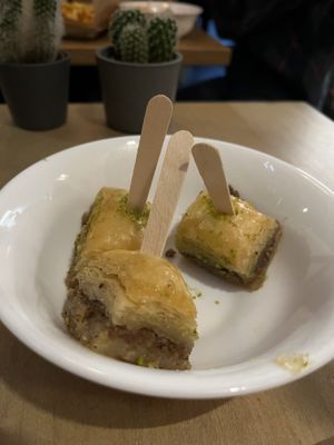 baklava  at doen doen® kebap in Stuttgart