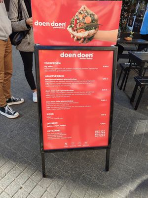 Menu at doen doen® kebap in Stuttgart