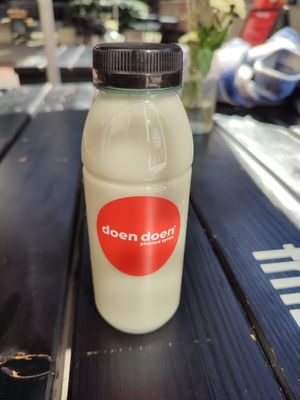 Vegan ayran 🩷 at doen doen® kebap in Stuttgart