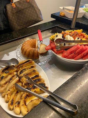 fruit and sweets at Kulturas in Florianopolis