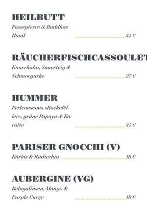 Karte   at Brasserie Colette in Konstanz