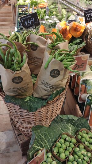 large veggies at Ametller Origen in Andorra La Vella
