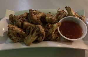 Cauliflower wings   at The Fed in Kirkland Lake