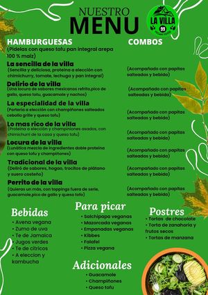 . #Veganuary at La Villa 99 in Bogota