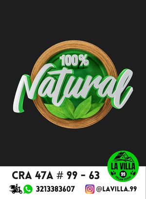 Síganos en nuestras redes sociales  #Veganuary at La Villa 99 in Bogota