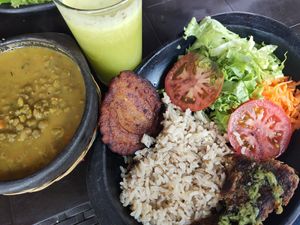 Menu of the day - delicious 😋 at La Villa 99 in Bogota