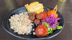 Menu of the day at La Villa 99 in Bogota