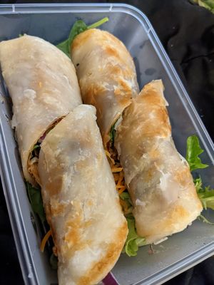 Lamb sliders at Madame K's Vegetarian in Fitzroy