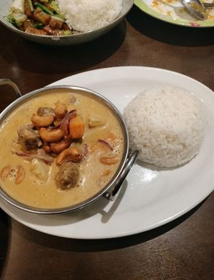 Massaman Curry at Madame K's Vegetarian in Fitzroy