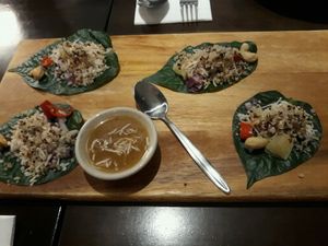 entree at Madame K's Vegetarian in Fitzroy