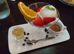   at Madame K's Vegetarian in Fitzroy