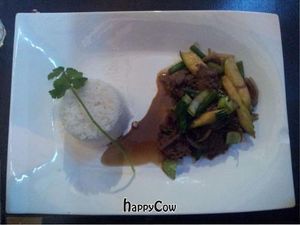 Main course at Madame K's  at Madame K's Vegetarian in Fitzroy